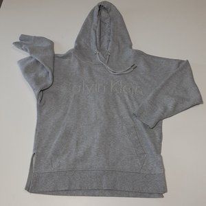 Calvin Klein Grey Hooded Sweatshirt